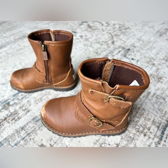 UGG Shoes Ugg Harwell Buckled Leather Boot Size Toddler